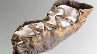 Remarkable! 2,000-year-old child's shoe with intact laces found in Austria