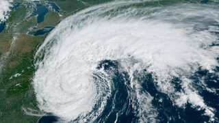 Tropical Storm Ophelia makes landfall in North Carolina, moves north along east coast