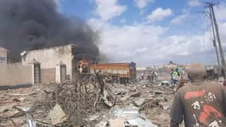 Somalia bombing: Death toll rises to 21 after truck with explosives hit security checkpoint