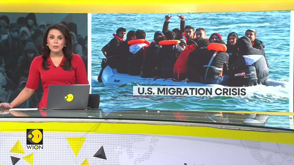 US: Migrants cross Darien gap to enter Panama's Bajo Chiquito
