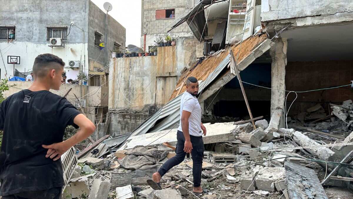 Israeli forces kill two Palestinians during raid on a refugee camp in West Bank Israeli forces kill two Palestinians during raid on a refugee camp in West Bank