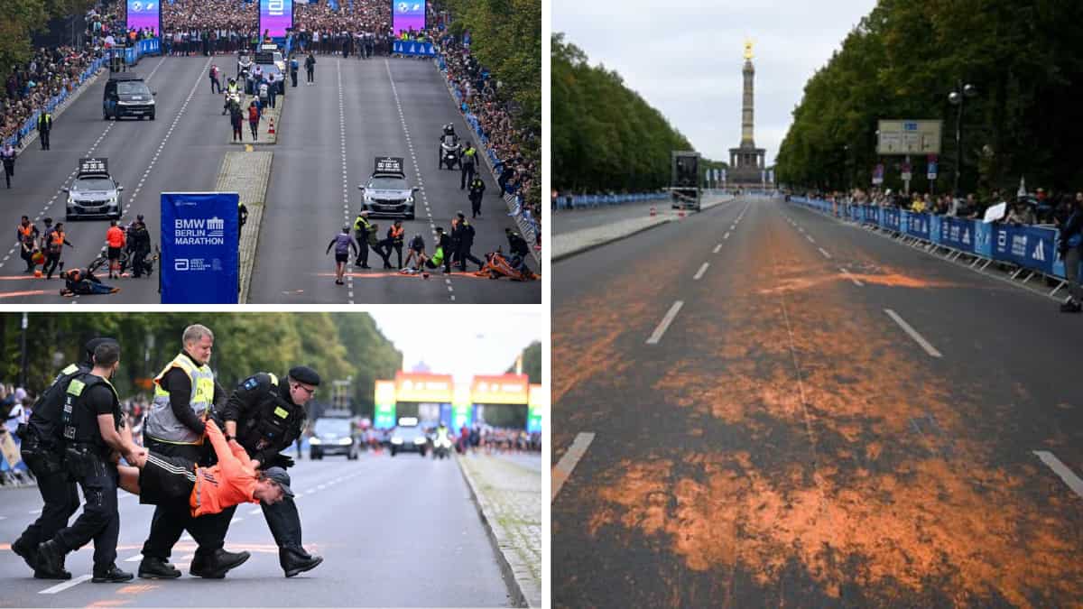 WATCH | Climate activists attempt to disrupt Berlin marathon WATCH | Climate activists attempt to disrupt Berlin marathon