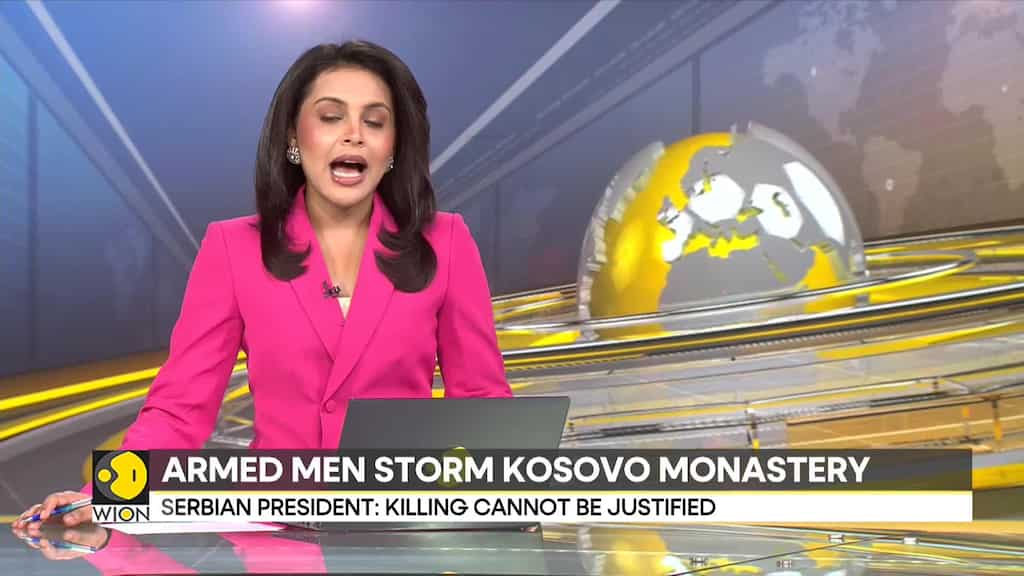 Kosovo: Four killed after armed men storm Kosovo monastery; Serbia President condemns killing | WION