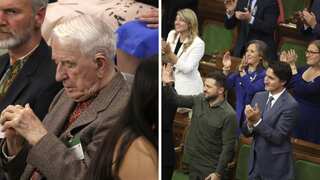 Canadian Prime Minister Justin Trudeau under fire after parliament honours Nazi soldier