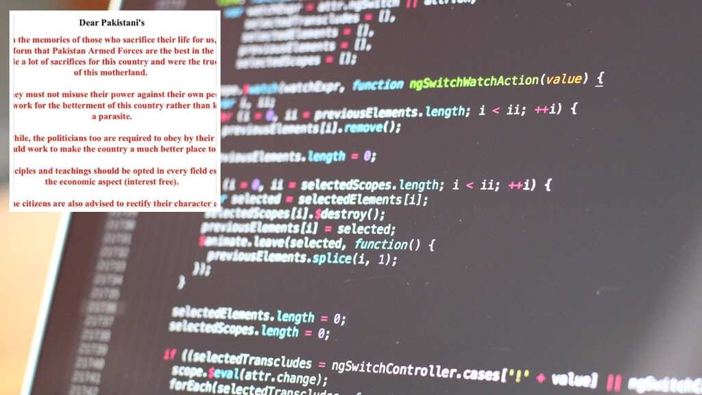 Hackers target Pakistan military's media site, claim Pak army 'best' in world, warn politicians