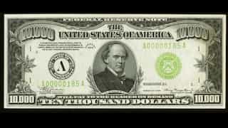 Rare $10K banknote from Great Depression sets auction record of $480K