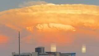Watch | Cloud akin to 'nuclear' blast seen over Oklahoma skies following 'mushroom' hailstorm