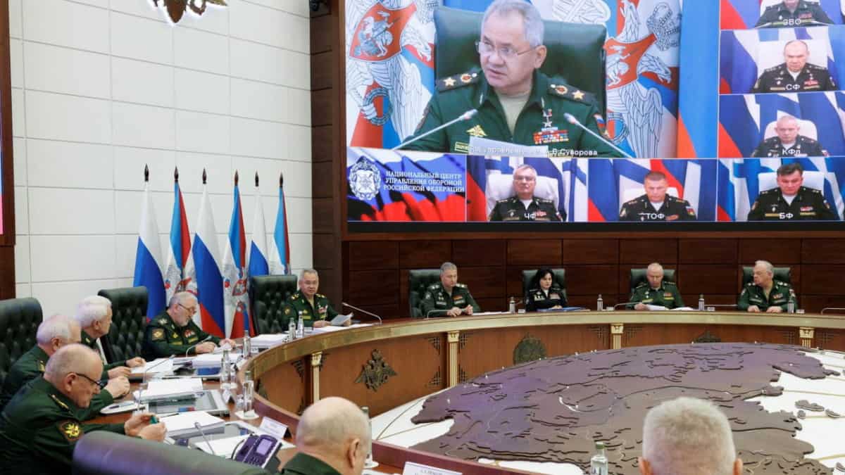 Russian Black Sea Fleet commander, who Ukraine claimed it had killed, appears at meeting