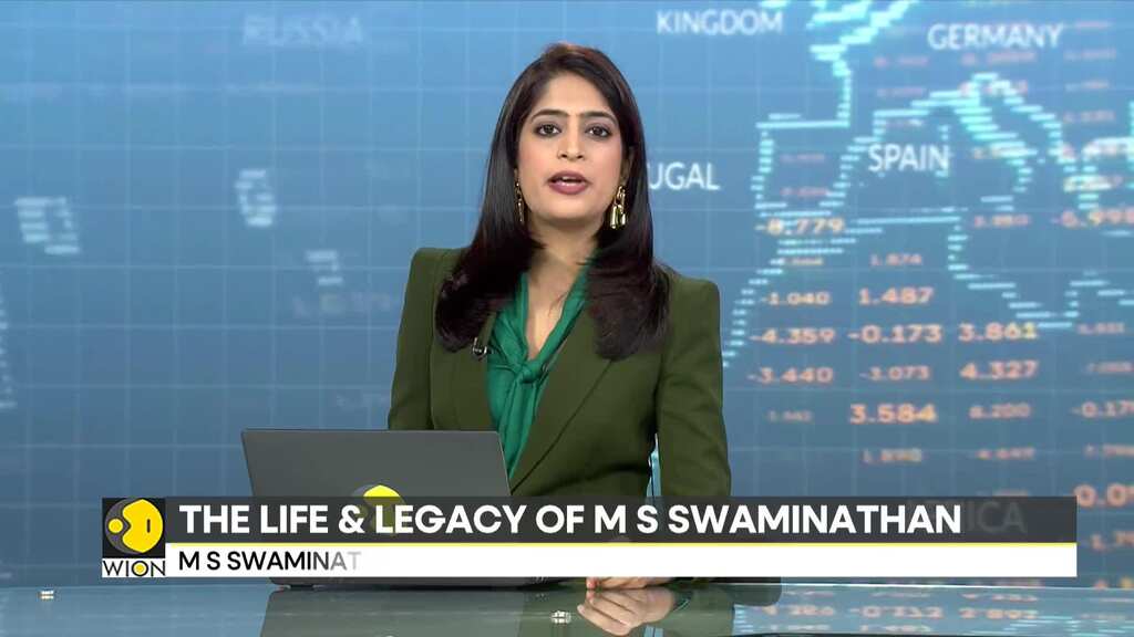 M S Swaminathan led India's Green Revolution