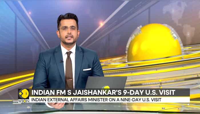 India's Foreign Minister Jaishankar lands in Washington, set to meet Blinken