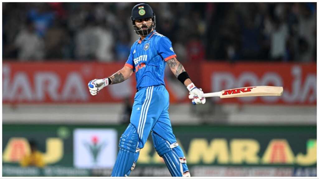 Ind vs Aus: Virat Kohli equals Master Blaster Sachin Tendulkar's ELITE record during Rajkot ODI