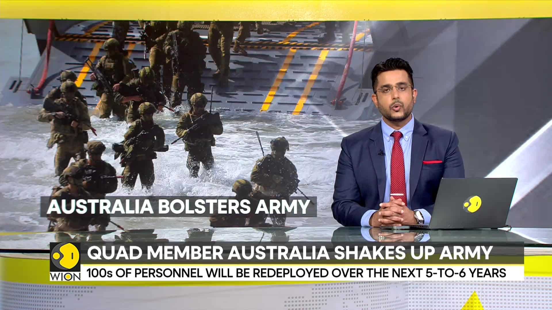 Australia Bolsters Army 100s of personnel will be redeployed over the next five to six years