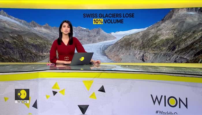 Swiss glaciers are melting at an alarming rate this yea