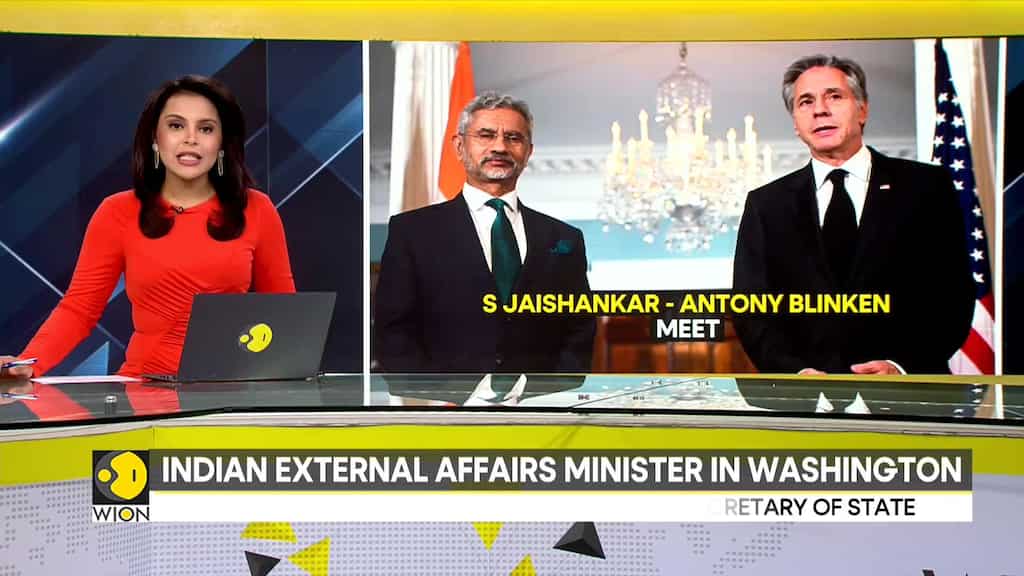 Indian EAM S Jaishankar meets US Secretary of State Antony Blinken, hold talk amid India-Canada row