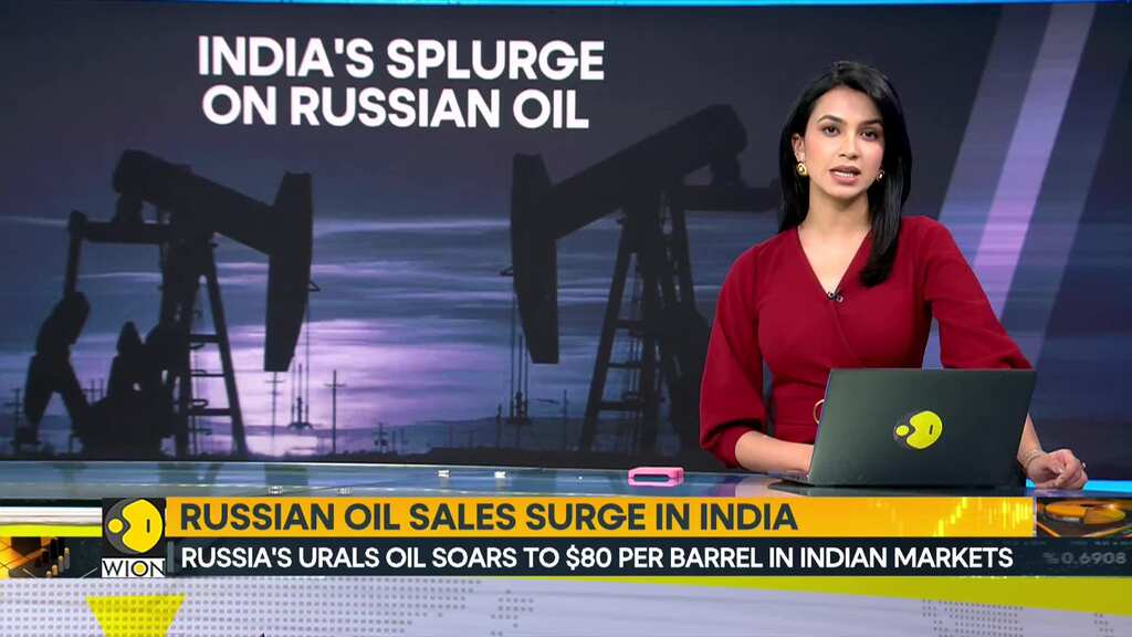 Russian oil sales surge in India