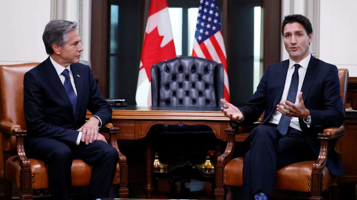 Canadian PM Justin Trudeau says he's sure Blinken would raise Nijjar murder case with India Canadian PM Justin Trudeau says he's sure Blinken would raise Nijjar murder case with India