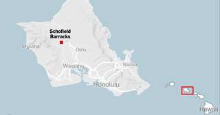 US: Hawaii Army base put under lockdown as armed man flees after threatening soldiers