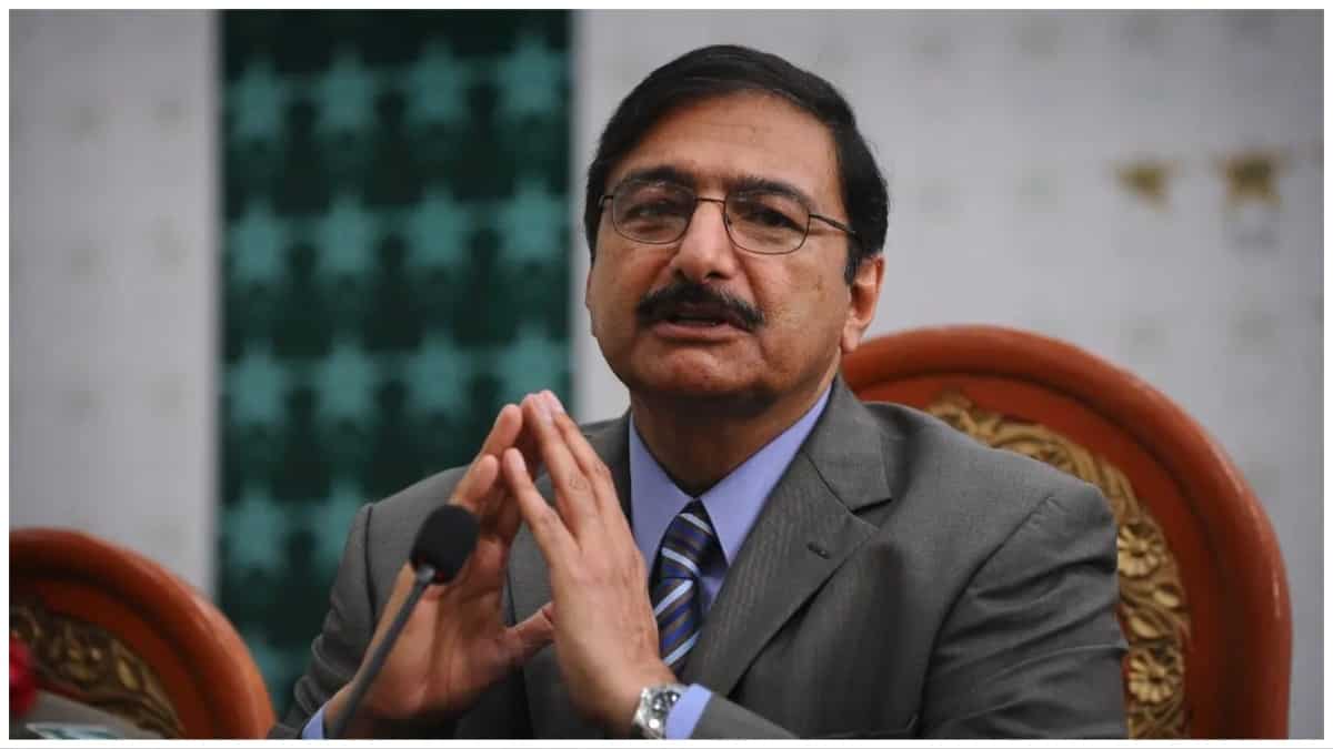 PCB chief Zaka Ashraf indirectly calls India 'enemy country' ahead of CWC '23, video goes viral - Watch PCB chief Zaka Ashraf indirectly calls India 'enemy country' ahead of CWC '23, video goes viral - Watch