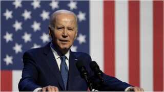 'Shush up,' President Biden tells heckler during Arizona speech honouring John McCain