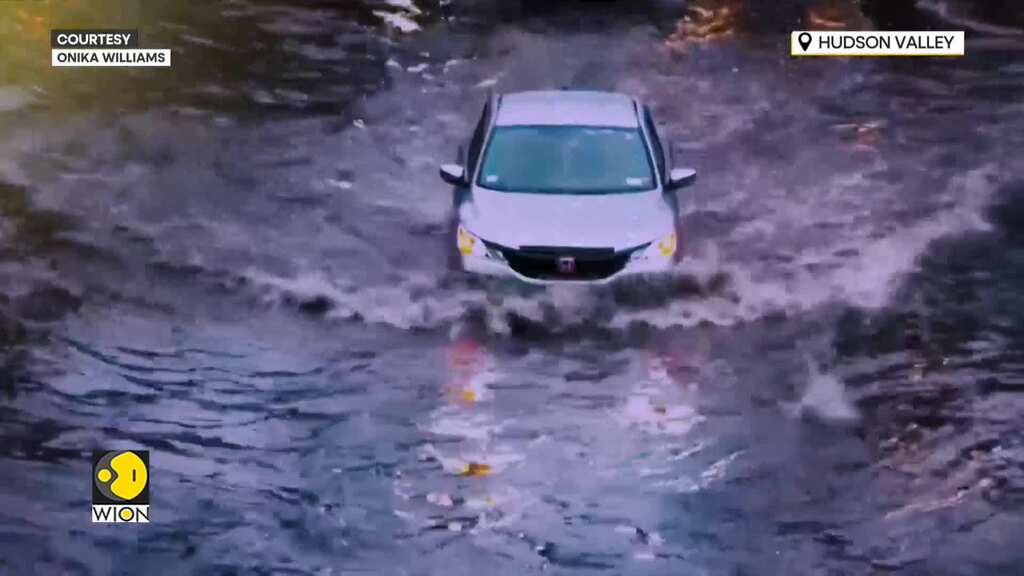 New York floods: Governor warns of life-threatening storm, flash flood hits subways and street