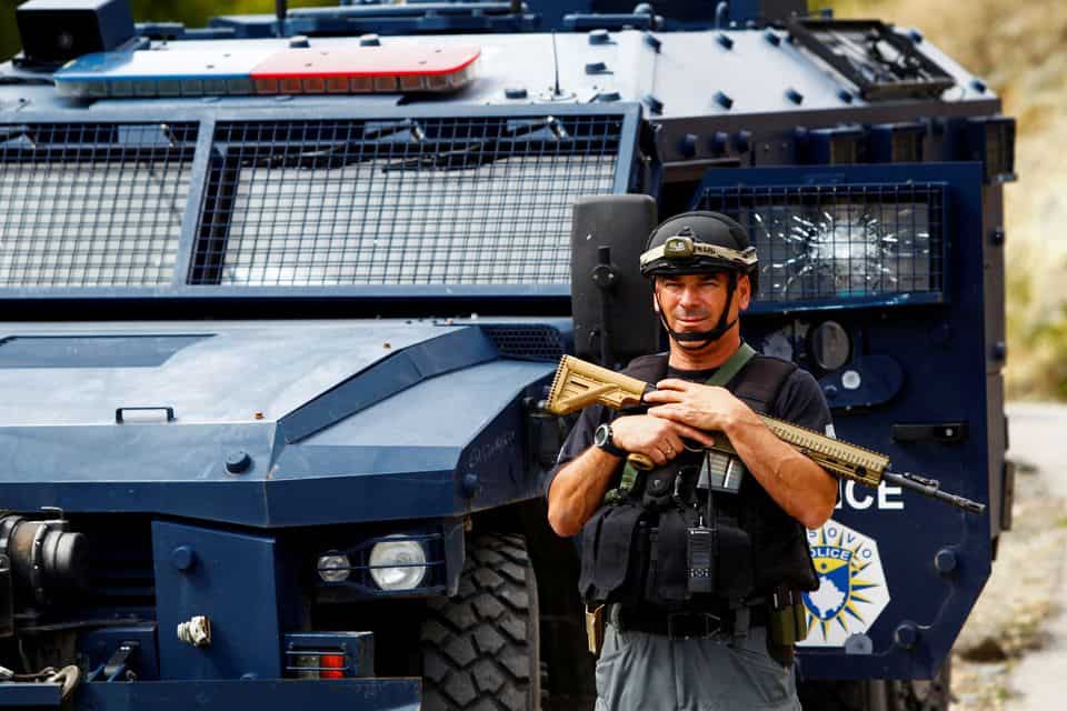 US urges Serbia to withdraw forces from Kosovo border, NATO bolsters forces