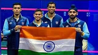 Asian Games: Abhay Singh saves match points against Pak in thriller contest to clinch historic gold in squash