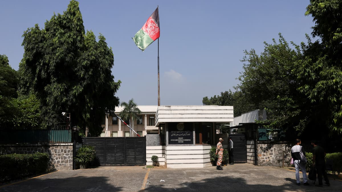 Afghan embassy in India announces decision to cease operations from Oct 1