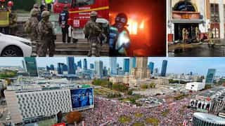 Top 10 world news: Suicide bomb attack close to Turkish parliament, Spain nightclub catches fire, & more