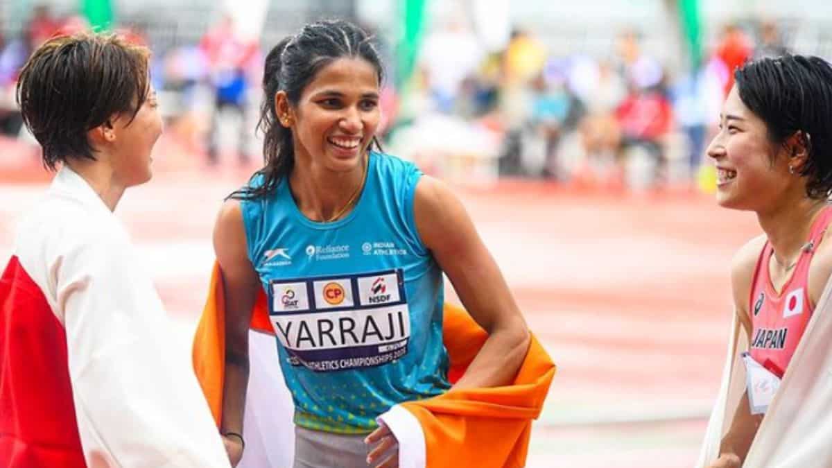 Asian Games: Jyothi Yarraji bags historic silver; Jinson Johnson completes full medal set
