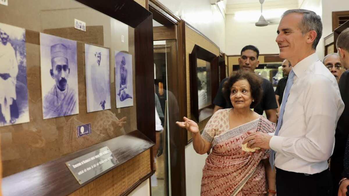 "I'm deeply moved by his enduring legacy," US Ambassador to India Eric
