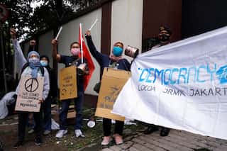 Activists say Indonesian state weapons makers supplying Myanmar