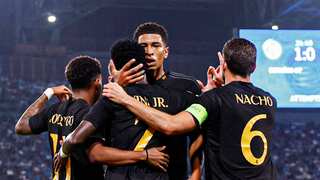 Champions League: Real Madrid edge Napoli, Arsenal lose Saka in loss against Lens
