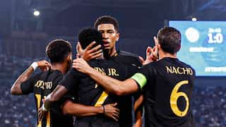 Champions League: Real Madrid edge Napoli, Arsenal lose Saka in loss against Lens