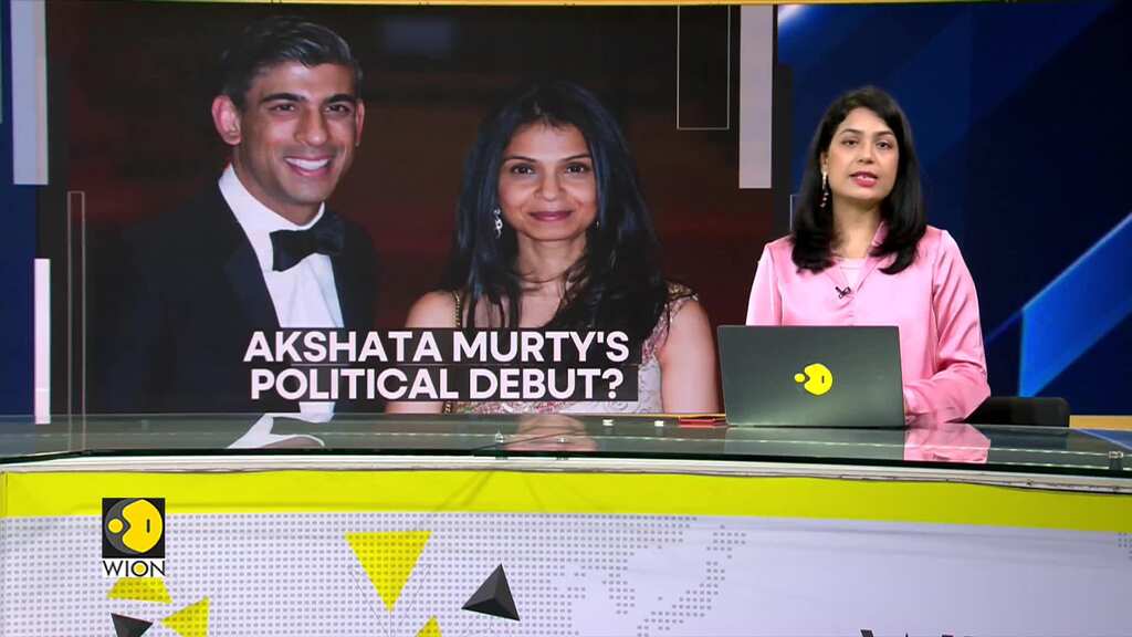 Akshata Murty takes centrestage at UK PM Rishi Sunak's event