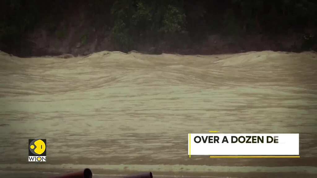 Sikkim flash floods: over a dozen dead, hundreds missing