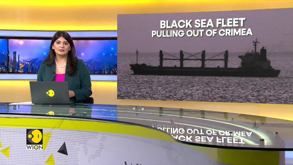 Bulk of Black Sea fleet withdrawn from main Crimea port