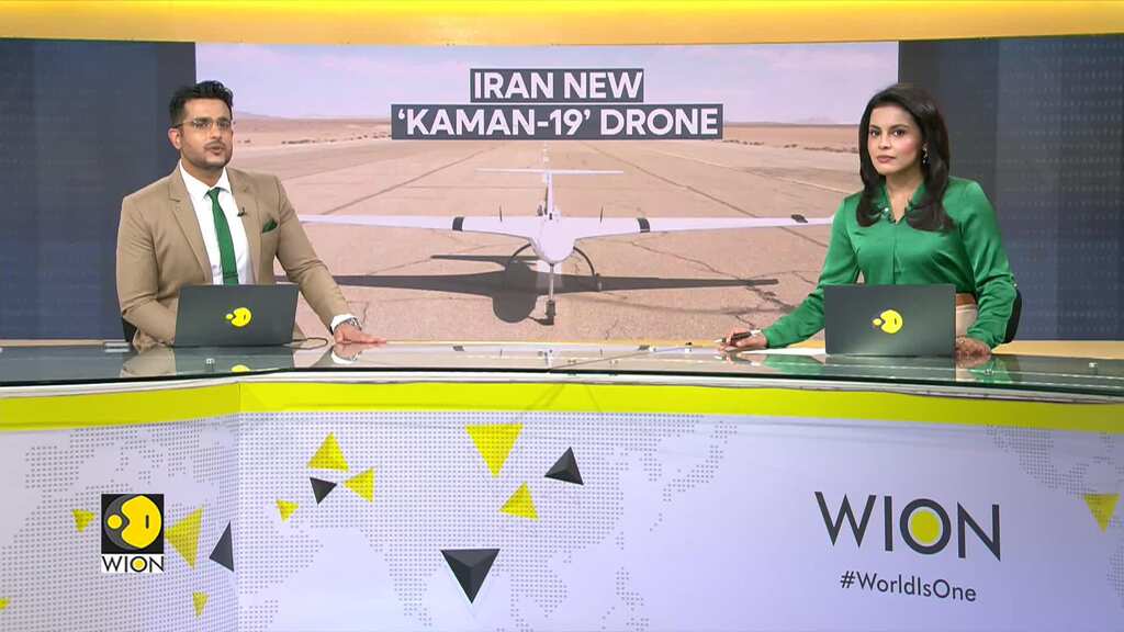 Iran unveils newly-developed 'Kaman-19' drone