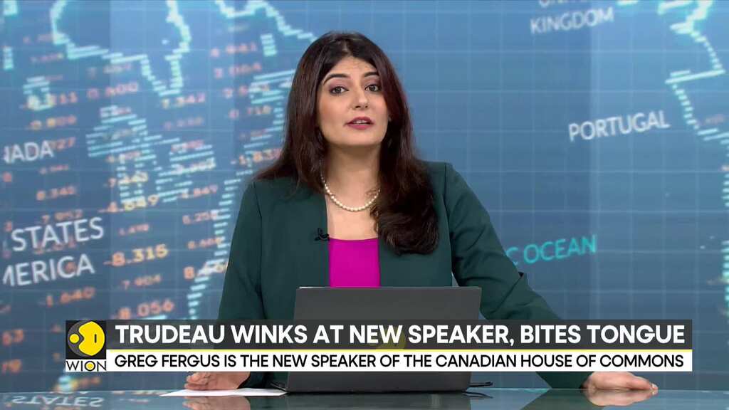 Canadian PM Justin Trudeau trolled for winking at new Speaker in Parliament