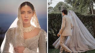 Mahira Khan's son walked her down the aisle as she married beau Salim Karim. See pics