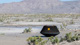 Unexpected discovery: Scientists stumble upon dark material in asteroid sample dropped from space