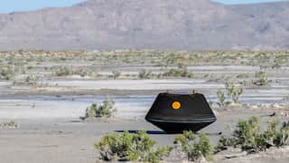 Unexpected discovery: Scientists stumble upon dark material in asteroid sample dropped from space