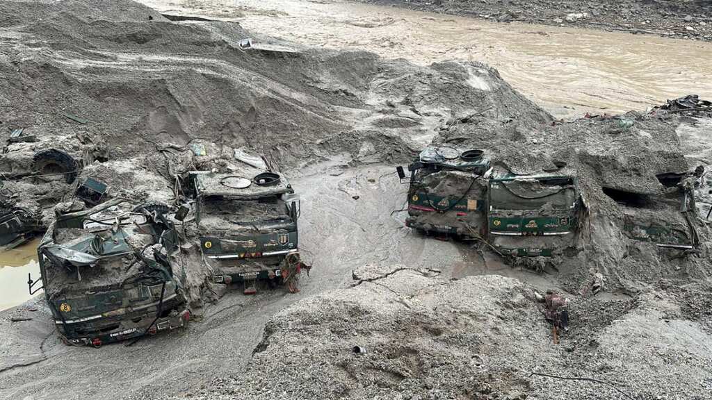 Sikkim flash floods: Death toll rises to 18, six Indian army personnel killed; nearly 100 still missing
