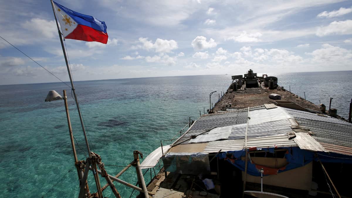 China again warns Philippine vessels supplying troops in disputed waters China again warns Philippine vessels supplying troops in disputed waters