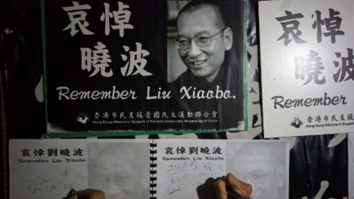 2010: Chinese dissident Liu Xiaobo