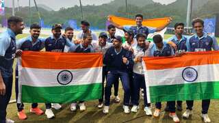 Asian Games: India win cricket gold against Afghanistan without having to bat