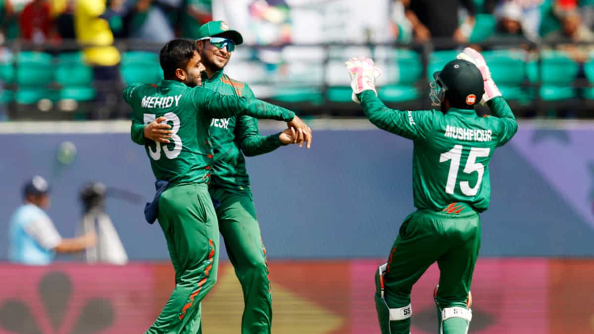 ODI World Cup 2023: Watch Shakib and Mehidy rattle Afghanistan in Bangladesh's six-wicket win