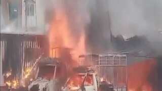 Karnataka: Huge fire erupts at firecracker store in Bengaluru, claims lives of 12