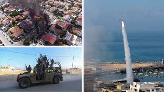 Hundreds killed after Hamas launches biggest attack in decades on Israel