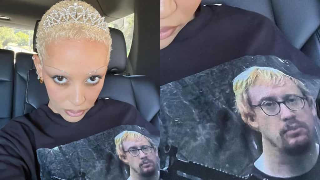 Doja Cat faces backlash for wearing tee with 'neo-Nazi comic' Sam Hyde on it