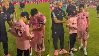 Watch | Lionel Messi's bodyguard stops pitch invader during Inter Miami match